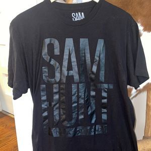 Sam Hunt Blacked Out Concert T-shirt